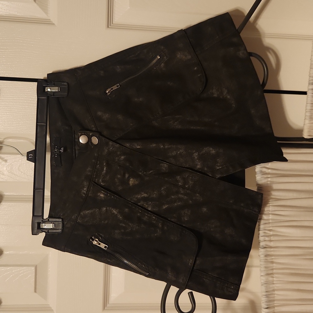 2 Saints faux leather mini skirt